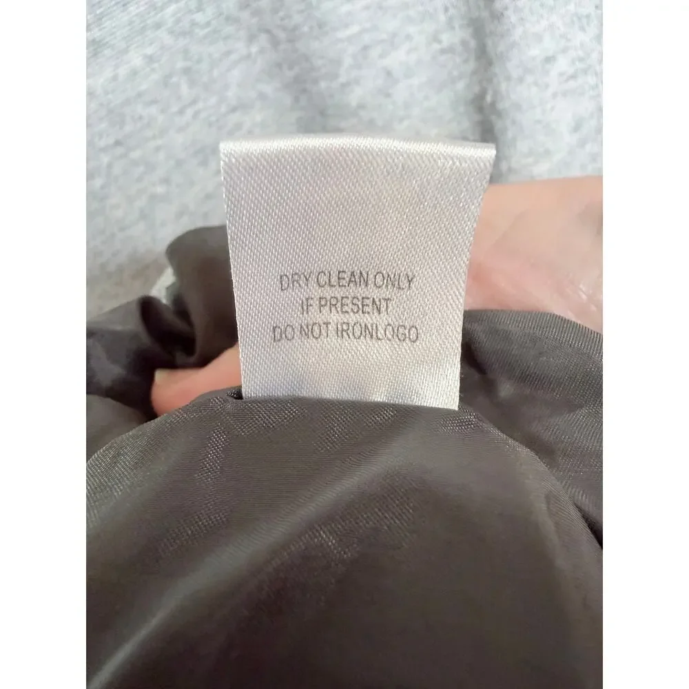 Fairway & Greene 100% merino wool men’s pullover lined sweater medium gray golf